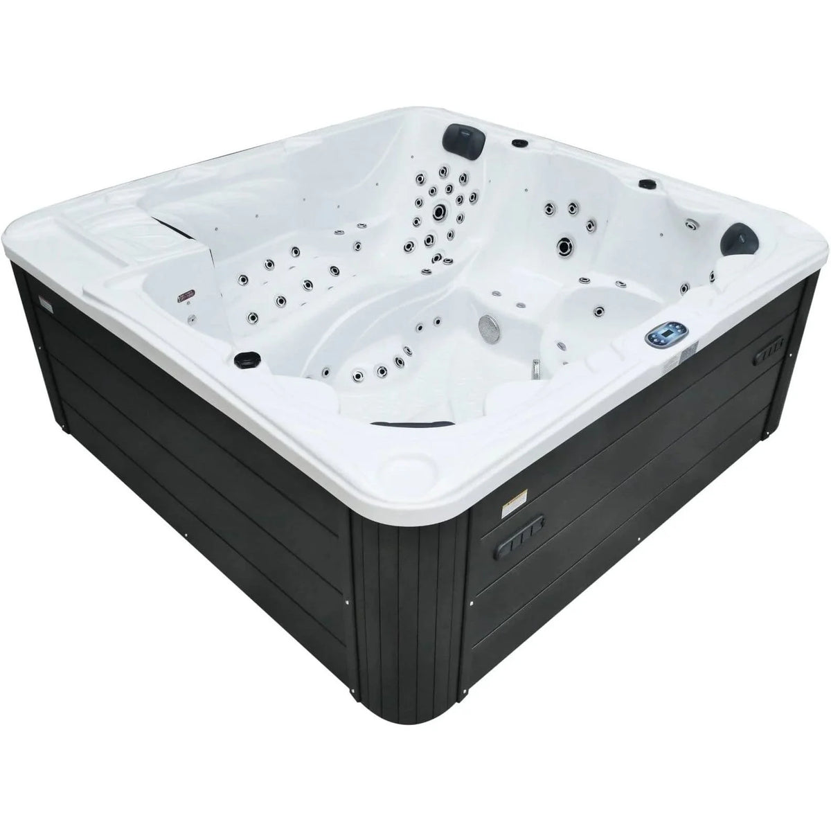 Aquajoy Borneo — marmur srebrnobiały, widok niecki