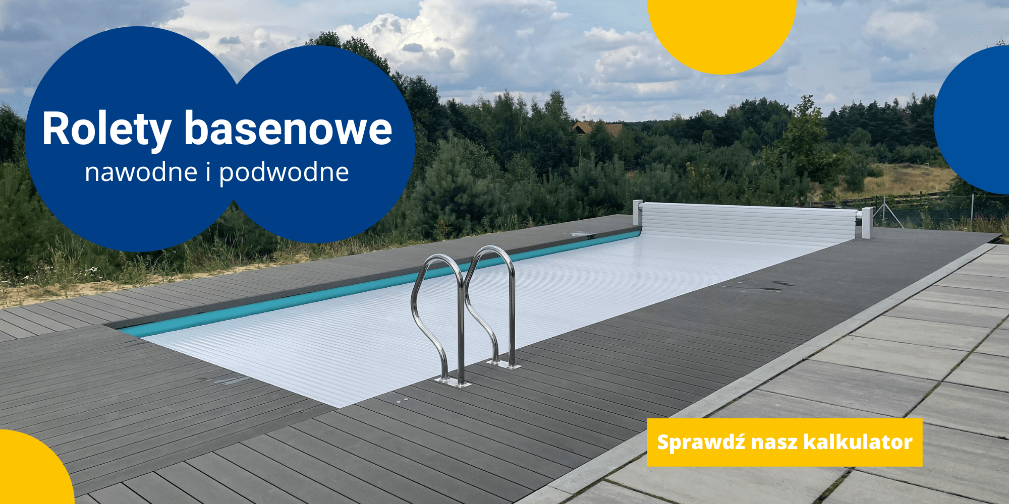 Rolety basenowe