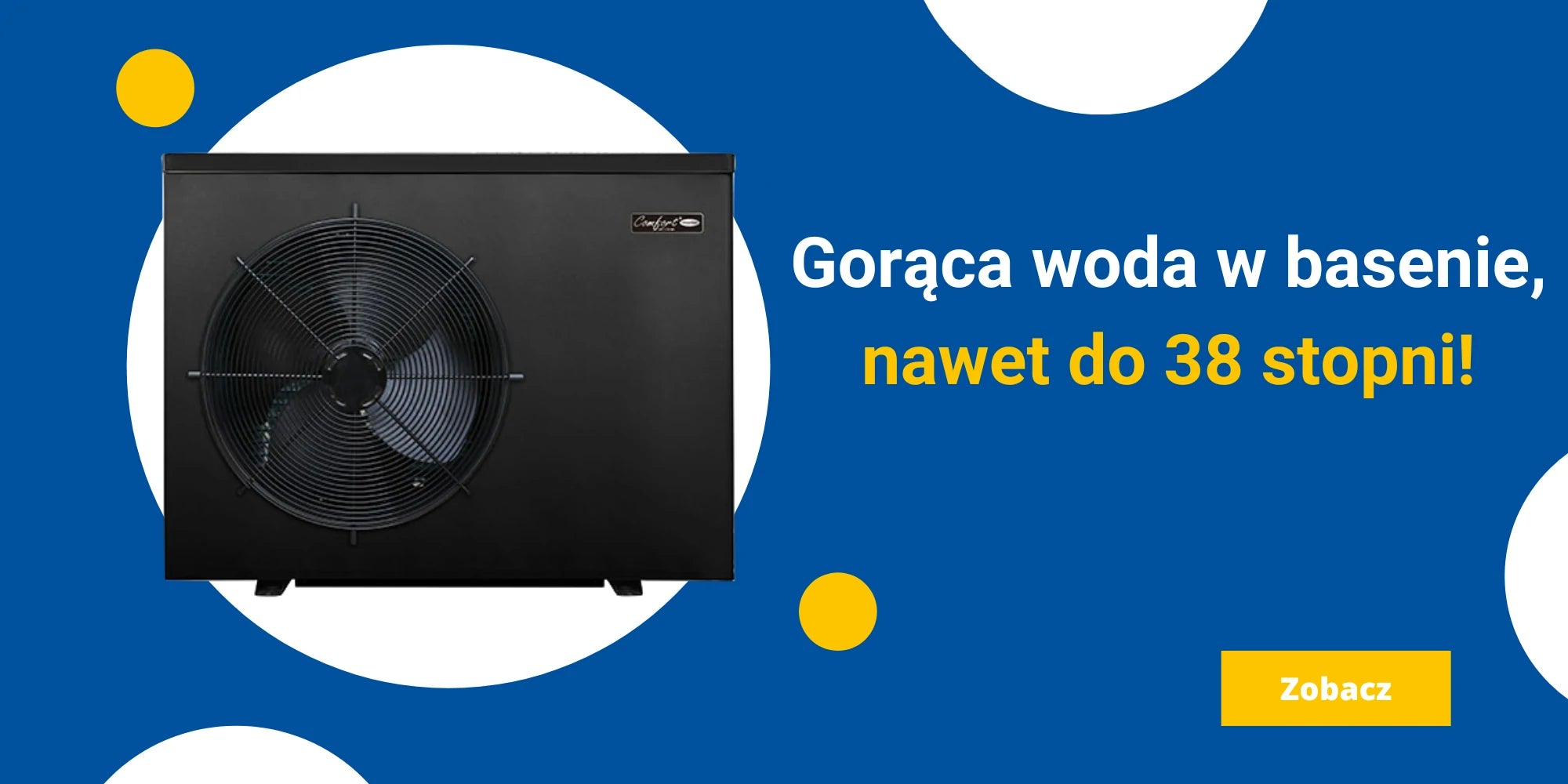 Pompy ciepła do basenu