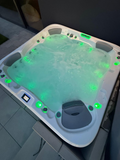 Układ miejsc i dysz w wannie SPA Wellis BoraBora