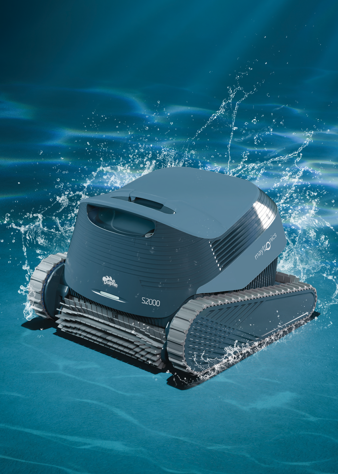 Dolphin S2000 - odkurzacz automatyczny do basenu do 12 m z aplikacją