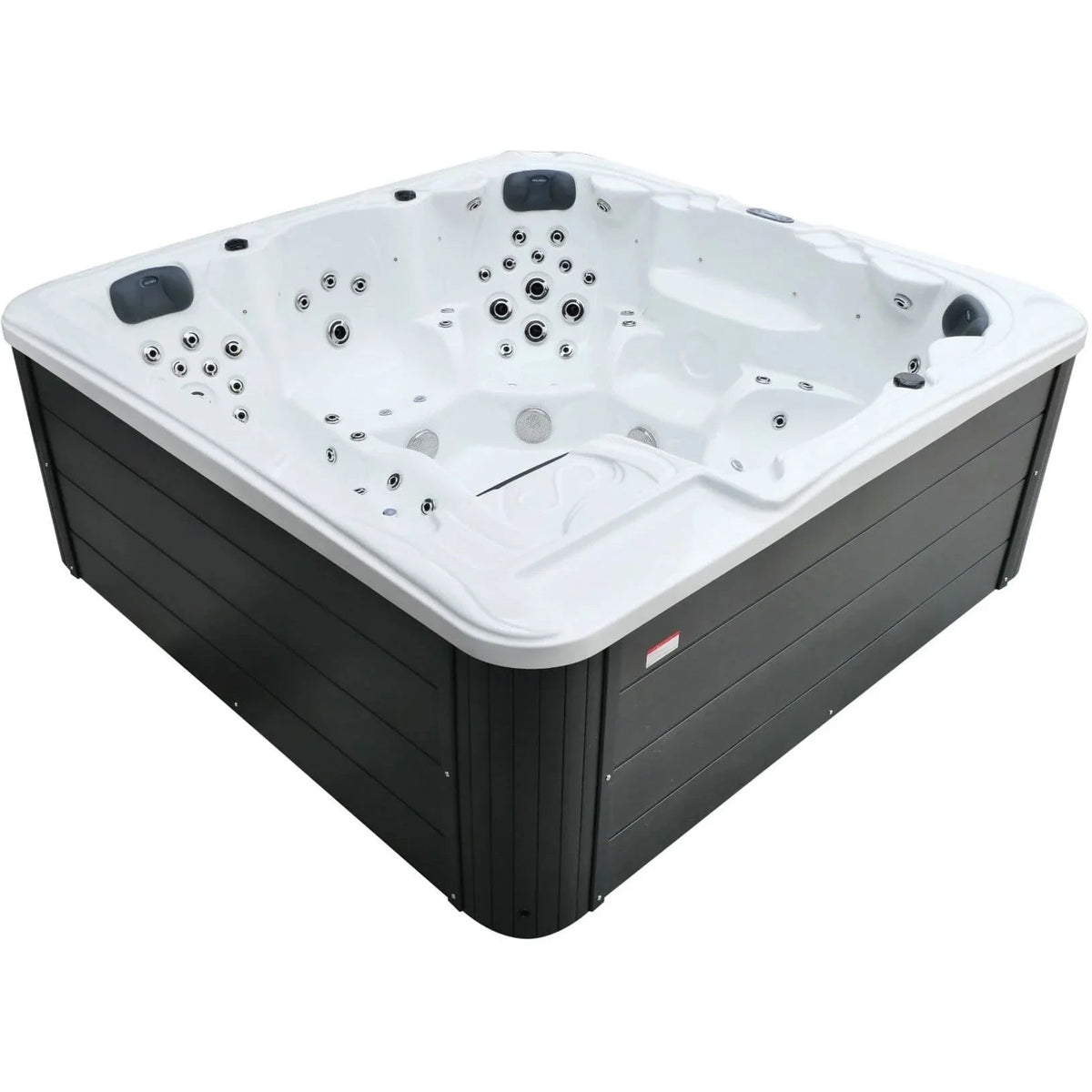 Aquajoy Borneo — marmur srebrnobiały, widok wanny SPA