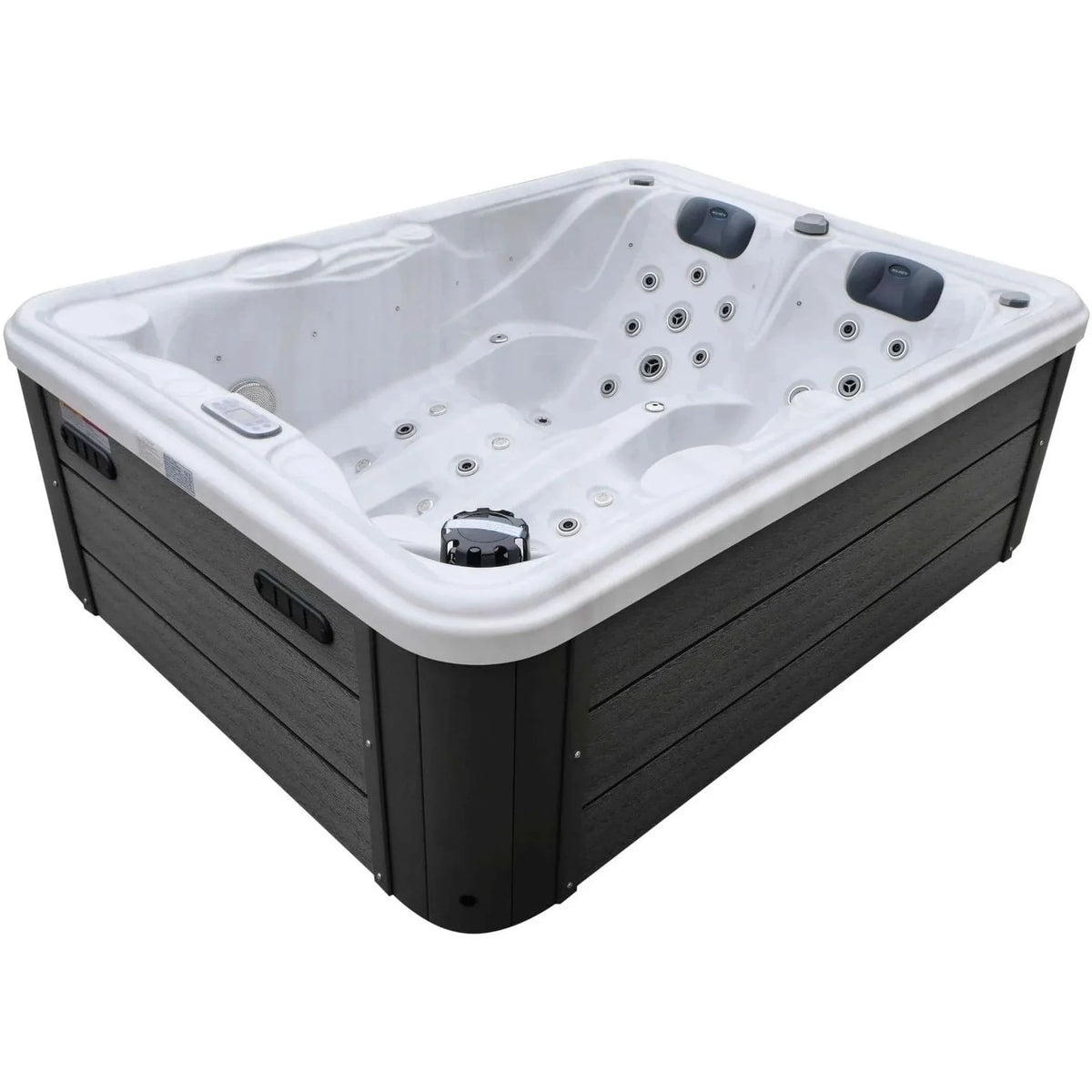 Aquajoy Bali — marmur srebrnobiały, widok wanny SPA
