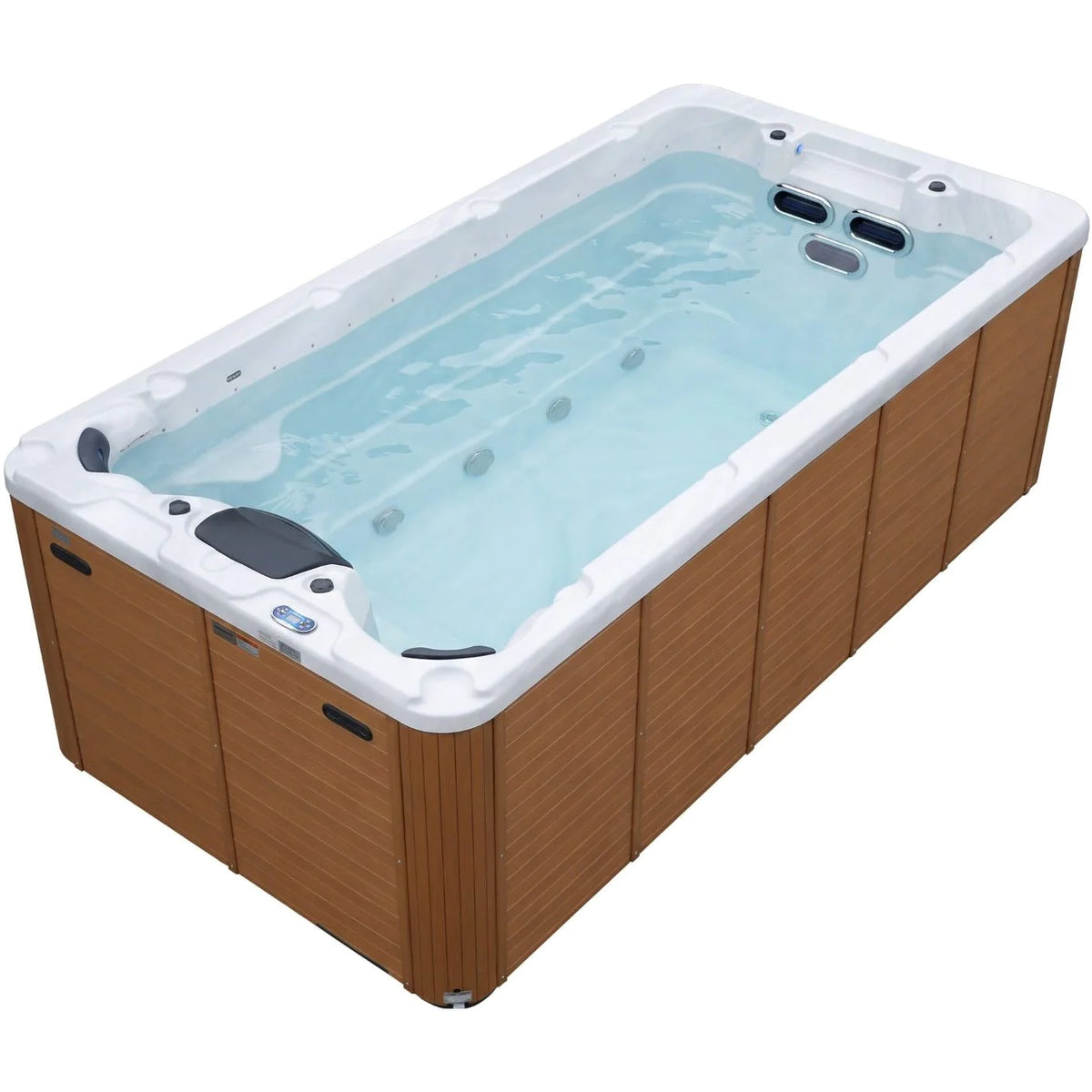 Aquajoy Wave — marmur srebrnobiały, widok wanny SPA