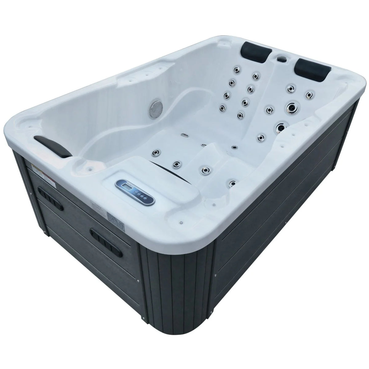 Aquajoy Alicante — marmur srebrnobiały, widok niecki