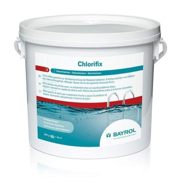 BAYROL Chlorifix 5 kg - chlor szokowy do basenu granulat - Baseny.pl