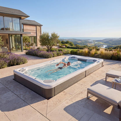 Wellis Danube W-Flow – basen swim spa z przeciwprądem - Baseny.pl