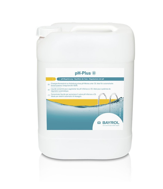 BAYROL pH Plus Liquide 25 kg - podnosi wartości pH w płynie ADR - Baseny.pl