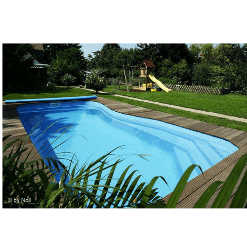 Basen ceramiczny RIVERINA 106 10,6 x 3,75 x 1,06-1,90 m - Baseny.pl