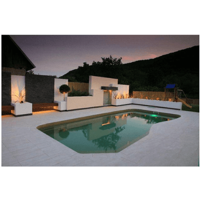 Basen ceramiczny RIVERINA 106 10,6 x 3,75 x 1,06-1,90 m - Baseny.pl