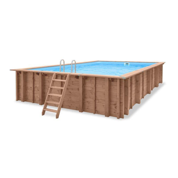 Basen drewniany PEARL OF SOUTH 8,34 x 4,92 x 1,37 m - Baseny.pl