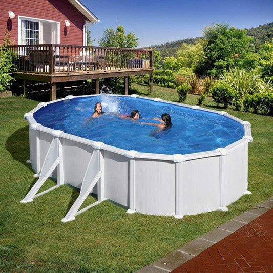 Basen stalowy ATLANTIS Wysokość basenu - 132 cm z podporami - Baseny.pl