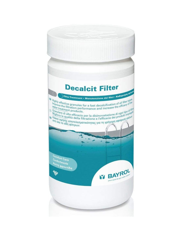 BAYROL Decalcit Filter 1 kg - usuwa kamień i zanieczyszczenia z filtra basenowego - Baseny.pl
