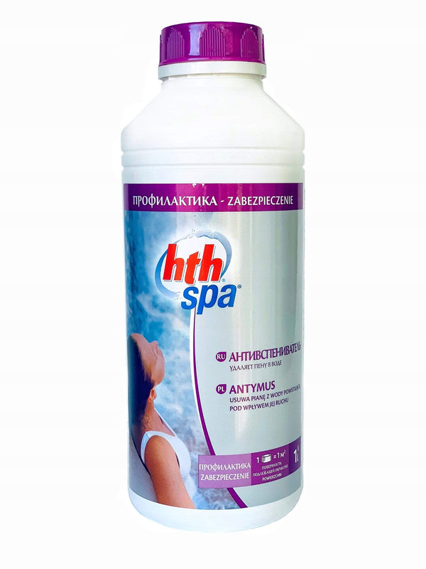 HTH SPA Antymus - przeciw pianie w wannie SPA - opakowanie 1 l - Baseny.pl