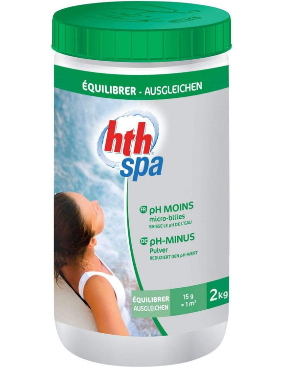 HTH SPA pH Minus - do obniżania pH w wannie SPA - opak. 2 kg-Chemia HTH-Baseny.pl