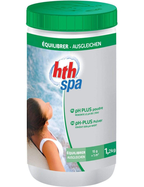 HTH SPA pH Plus - do podwyższania pH w wannie SPA - opakowanie 1,2 kg - Baseny.pl