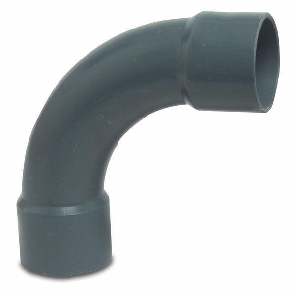 Kolano 90° Łuk PVC ø  KW-KW klejony - Baseny.pl