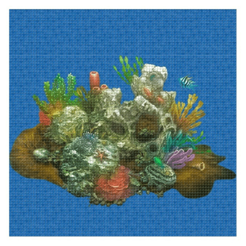 Mozaika szklana Ezarri, dekoracja Aquarium-mozaika-Baseny.pl