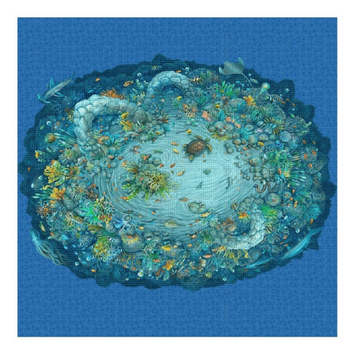 Mozaika szklana Ezarri, dekoracja Sea Life-mozaika-Baseny.pl
