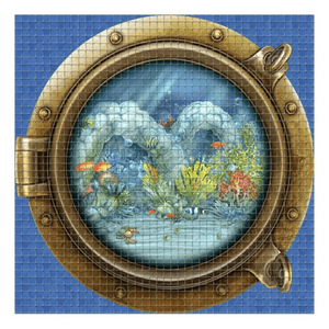 Mozaika szklana Ezarri, dekoracja Sea View-mozaika-Baseny.pl