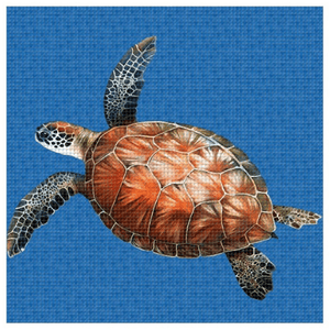 Mozaika szklana Ezarri, dekoracja Turtle-mozaika-Baseny.pl