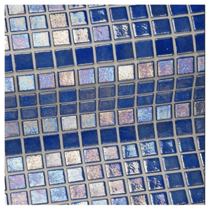 Mozaika szklana Ezarri, seria Anti, kolor OCEAN-mozaika-Baseny.pl