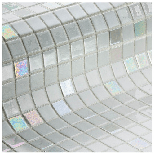 Mozaika szklana Ezarri, seria Iris MIX, kolor DIAMOND-mozaika-Baseny.pl