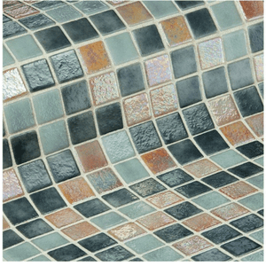 Mozaika szklana Ezarri, seria Iris MIX, kolor MOON-mozaika-Baseny.pl