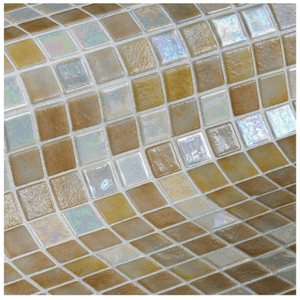 Mozaika szklana Ezarri, seria Iris MIX, kolor SAHARA-mozaika-Baseny.pl