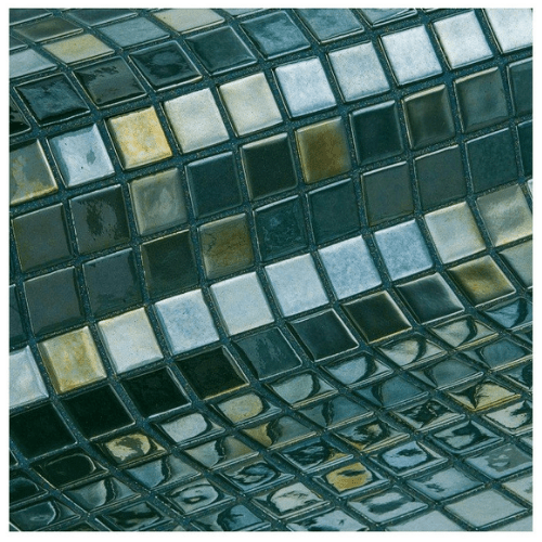 Mozaika szklana Ezarri, seria Metal, kolor ESMERALDA-mozaika-Baseny.pl