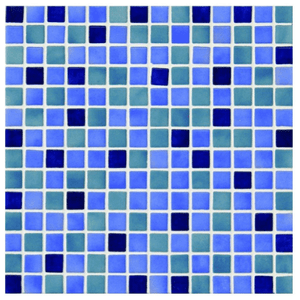 Mozaika szklana Ezarri, seria MIX (Melanż), kolor 25001-C-mozaika-Baseny.pl