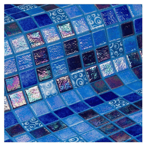 Mozaika szklana Ezarri, seria Topping, kolor Blueberries-mozaika-Baseny.pl