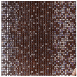 Mozaika szklana Ezarri, seria Topping, kolor Choco Bits-mozaika-Baseny.pl