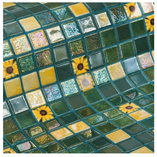 Mozaika szklana Ezarri, seria Topping, kolor Marigold-mozaika-Baseny.pl