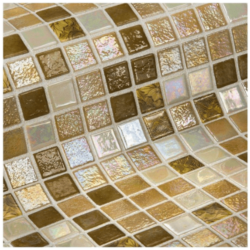 Mozaika szklana Ezarri, seria Topping, kolor Raisins-mozaika-Baseny.pl