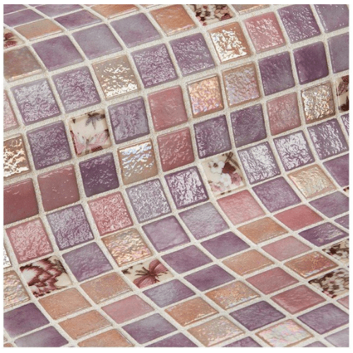 Mozaika szklana Ezarri, seria Topping, kolor Violet-mozaika-Baseny.pl