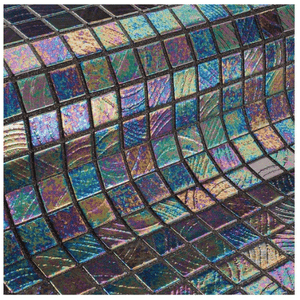 Mozaika szklana Ezarri, seria Vulcano, kolor VESUBIO-mozaika-Baseny.pl