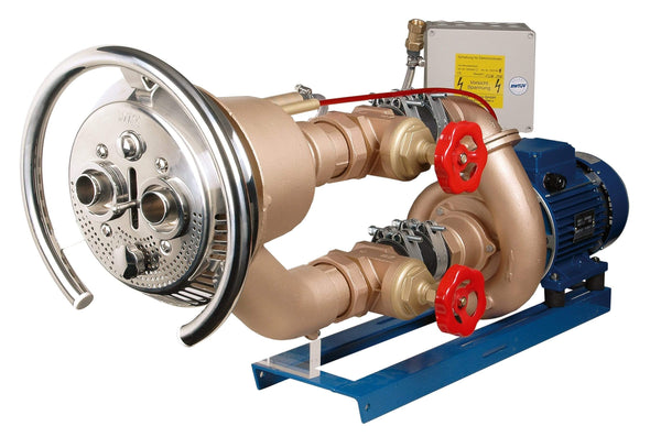 Przeciwprąd, masaż wodny, Tajfun DUO HUGO LAHME 63m3/h 2,6kW 400V (kompletny) - Baseny.pl