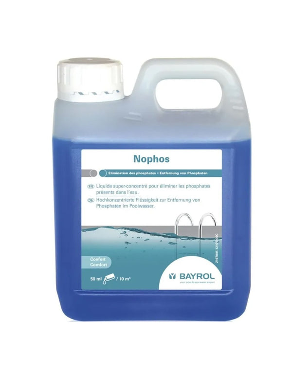 BAYROL Nophos 1 l - Środek do usuwania fosforanów i przeciw glonom - Baseny.pl