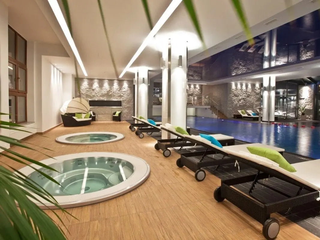 Strefa basenowa i SPA – realizacja DELFIN SPA