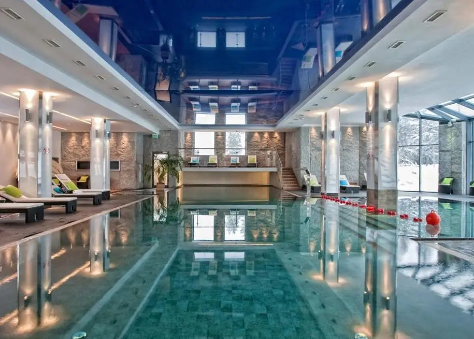Duży basen kryty – realizacja DELFIN SPA